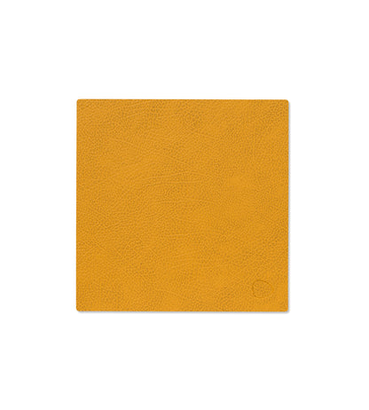 Recycled Leather Table Mat 4pk - Circle | Hippo | Handcrafted Denmark