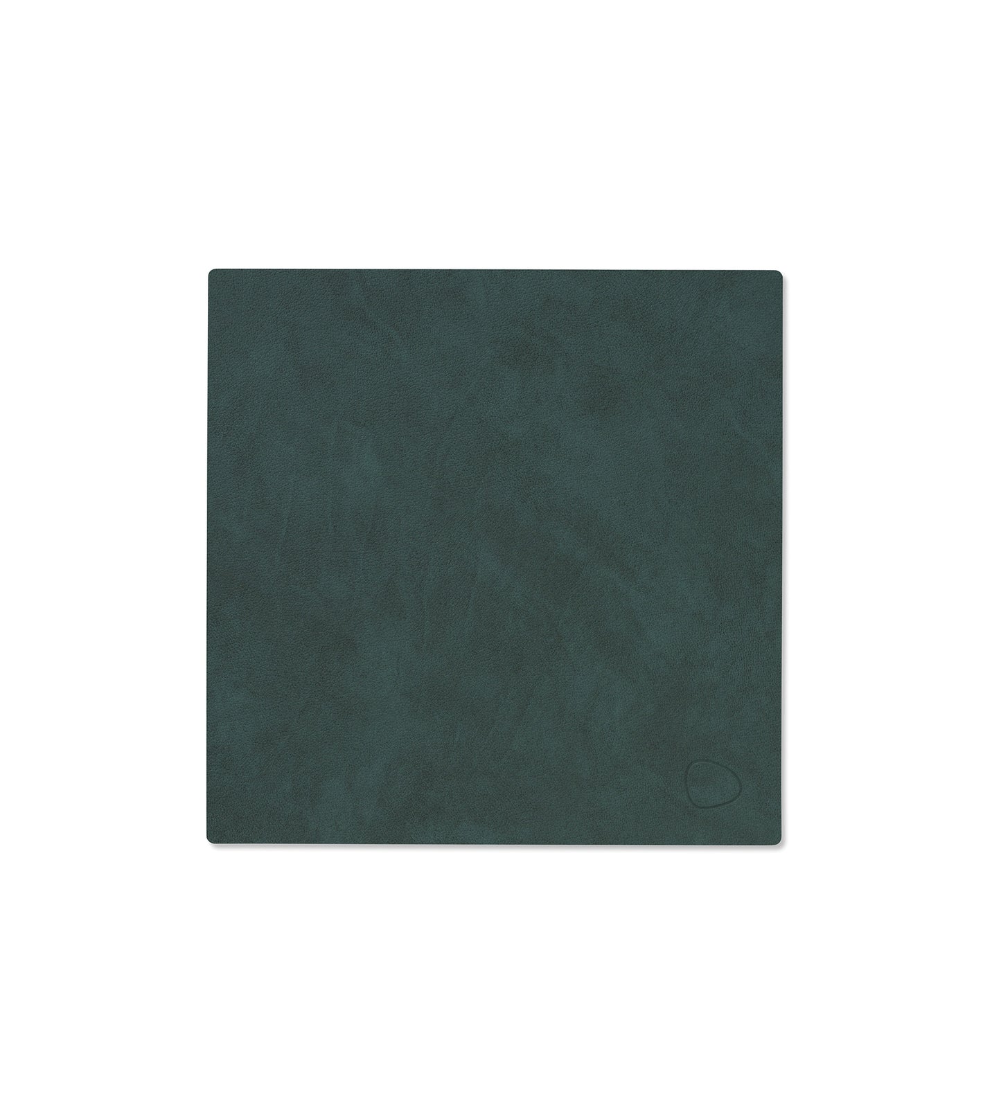 Recycled Leather Table Mat 4pk - Circle | Nupo | Handcrafted Denmark