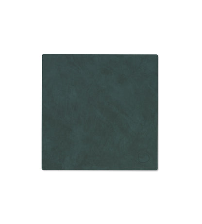 Recycled Leather Table Mat 4pk - Circle | Nupo | Handcrafted Denmark