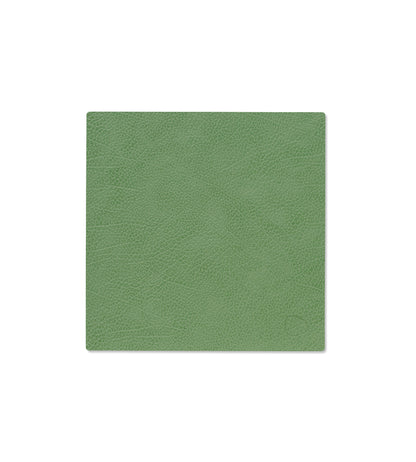 Recycled Leather Table Mat 4pk - Square | Hippo | Handcrafted Denmark