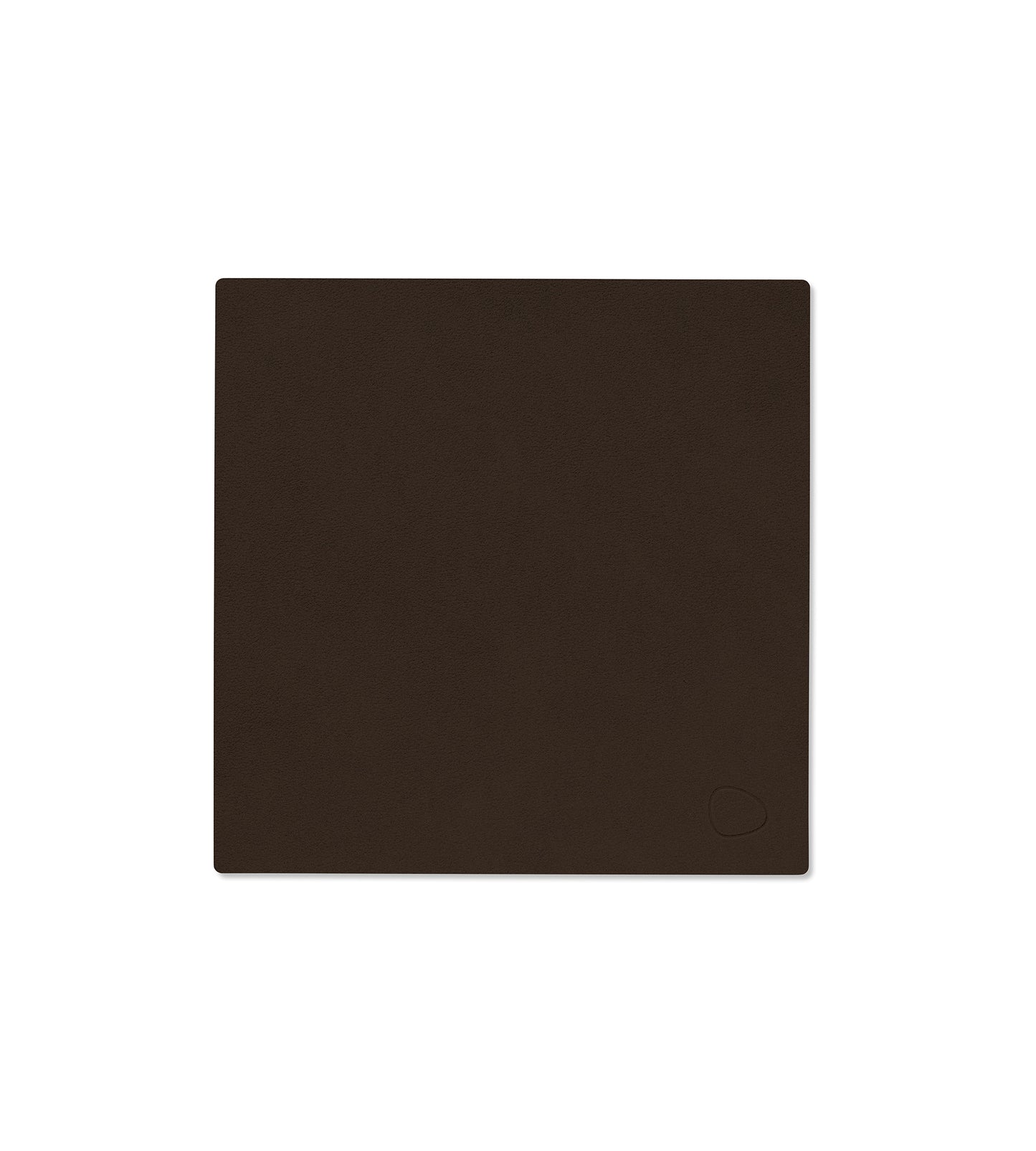 Recycled Leather Table Mat 4pk - Circle | Nupo | Handcrafted Denmark