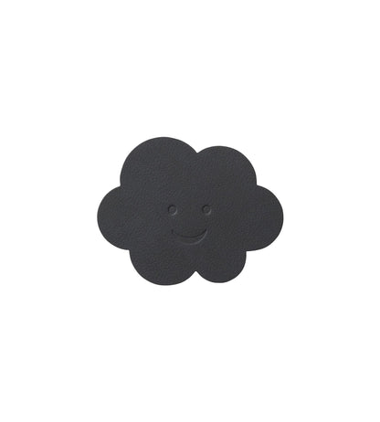 coaster in cloud shape on a white background