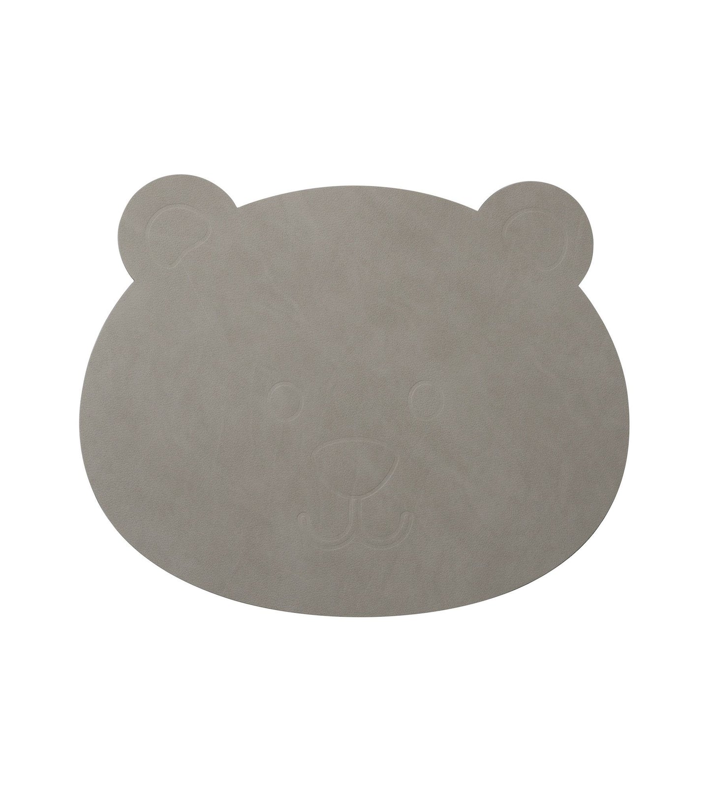 placement in bear-shape on a white background