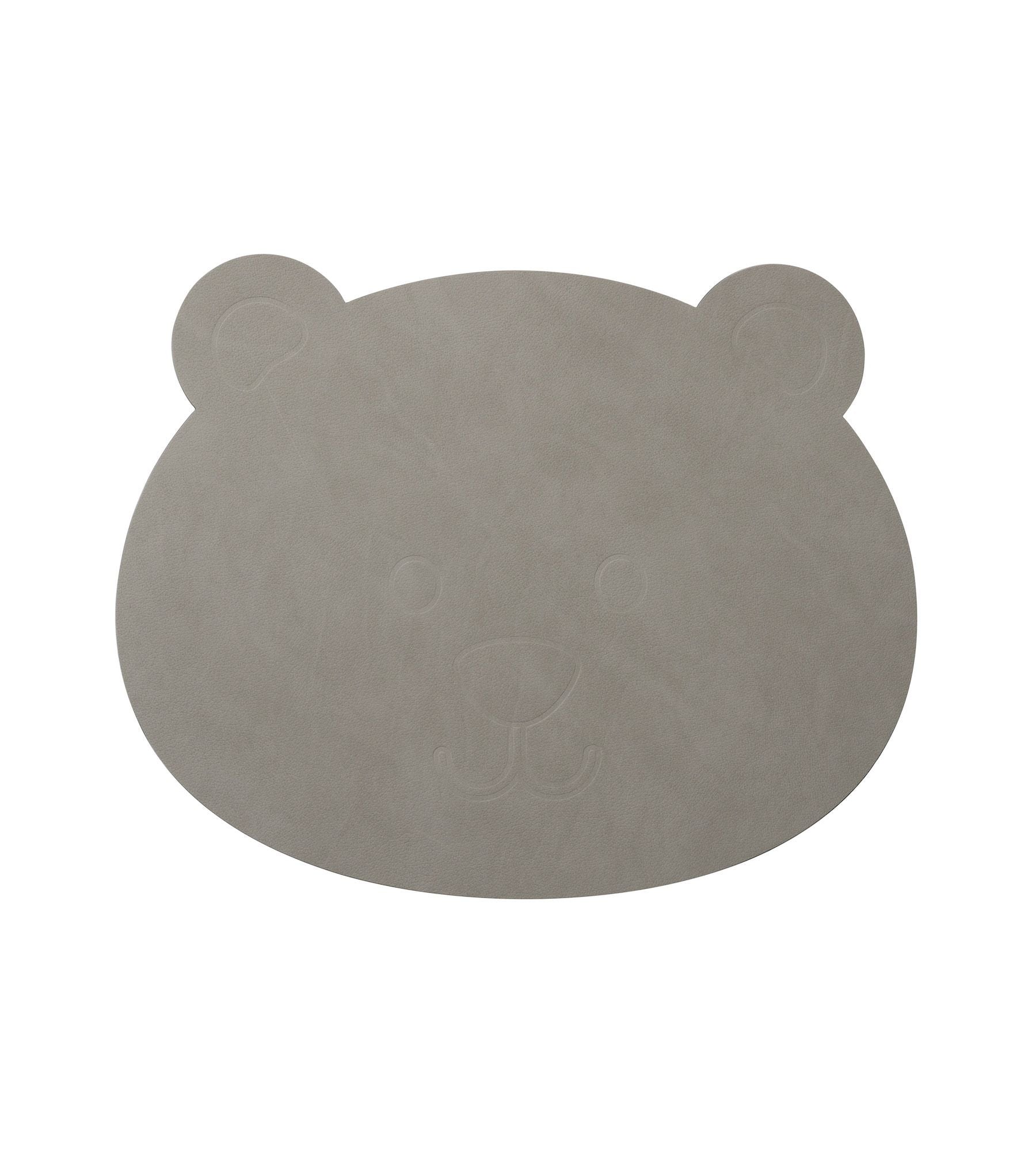 placement in bear-shape on a white background