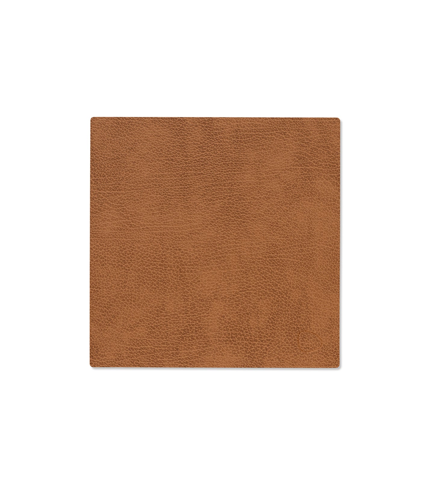 Recycled Leather Table Mat 4pk - Square | Core | Handcrafted Denmark