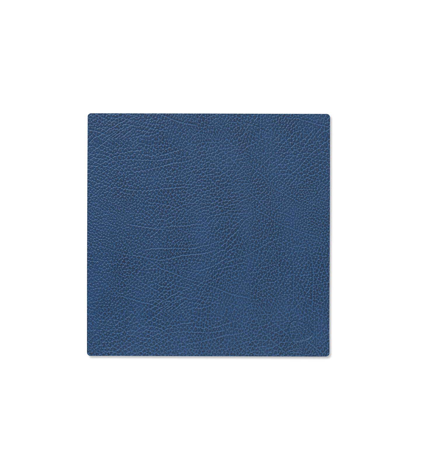 Recycled Leather Table Mat 4pk - Circle | Hippo | Handcrafted Denmark