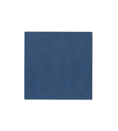 Recycled Leather Table Mat 4pk - Circle | Hippo | Handcrafted Denmark