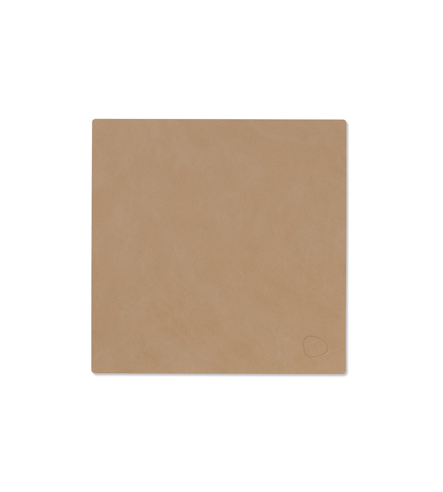 Recycled Leather Table Mat 4pk - Circle | Nupo | Handcrafted Denmark