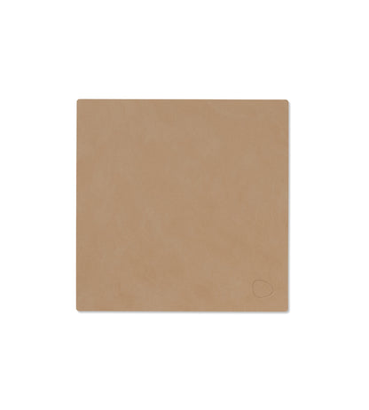Recycled Leather Table Mat 4pk - Circle | Nupo | Handcrafted Denmark