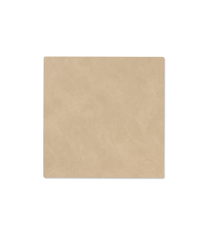 Recycled Leather Table Mat 4pk - Circle | Hippo | Handcrafted Denmark