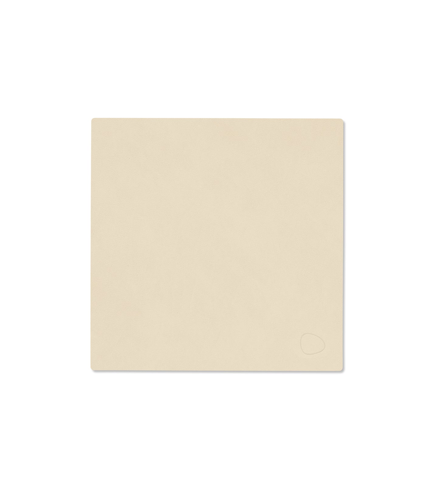 Recycled Leather Table Mat 4pk - Circle | Nupo | Handcrafted Denmark