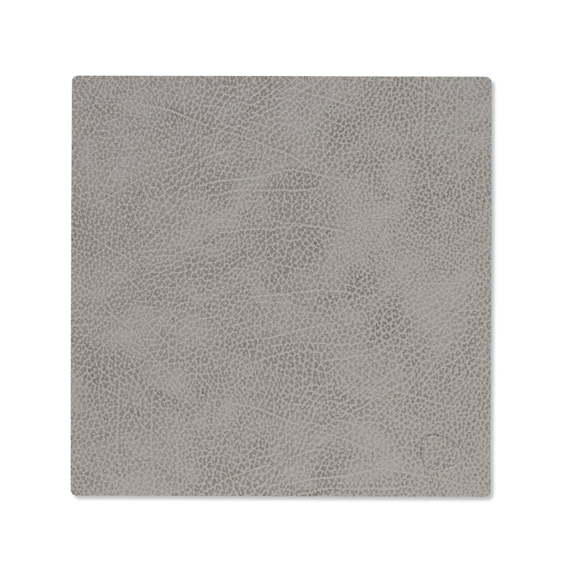 LIND DNA recycled leather colour swatch sample in Anthracite grey for sustainable designer homewares.