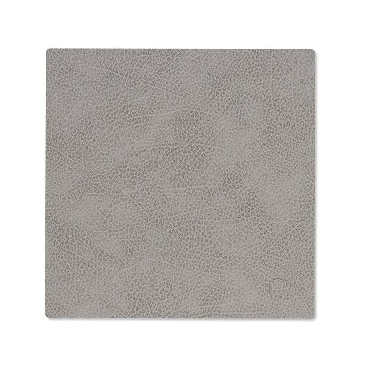 LIND DNA recycled leather colour swatch sample in Anthracite grey for sustainable designer homewares.