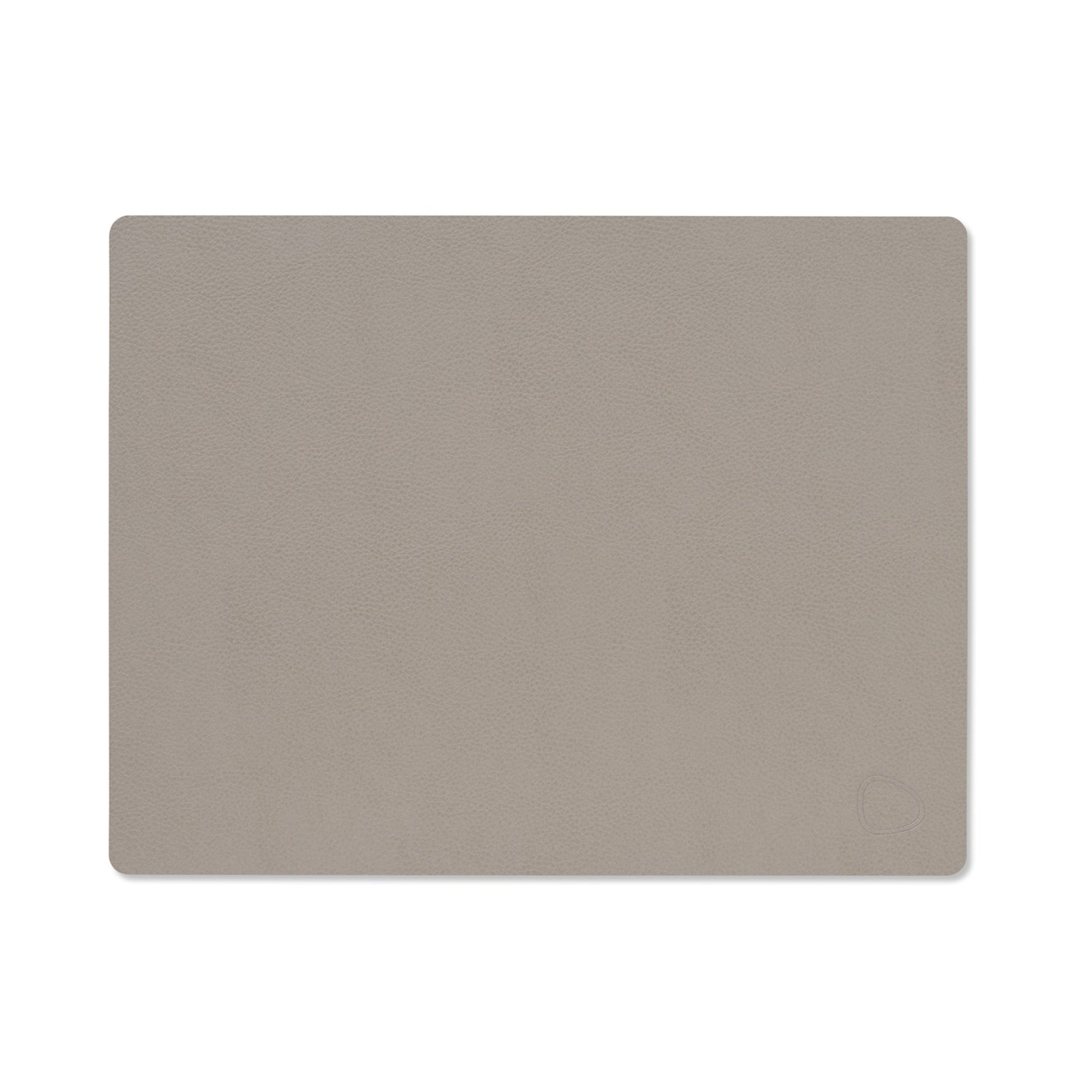 LIND DNA recycled leather colour swatch sample in Ash for sustainable designer homewares.