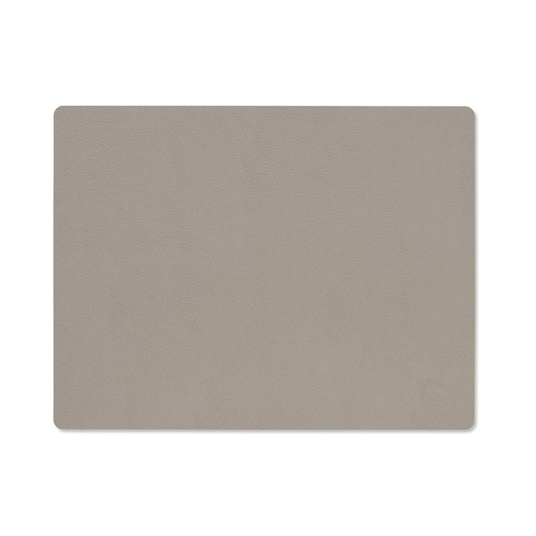 LIND DNA recycled leather colour swatch sample in Ash for sustainable designer homewares.