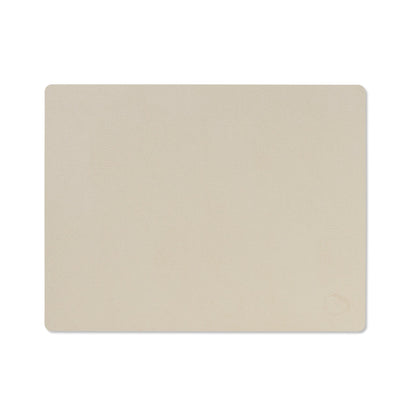 LIND DNA recycled leather colour swatch sample in Cream for sustainable designer homewares.