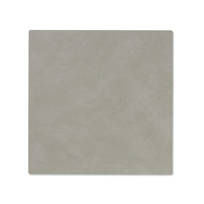 LIND DNA recycled leather colour swatch sample in Light grey for sustainable designer homewares.