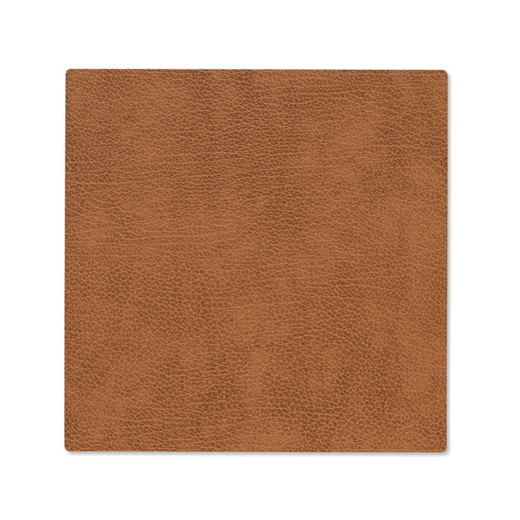 LIND DNA recycled leather colour swatch sample in Nature for sustainable designer homewares.