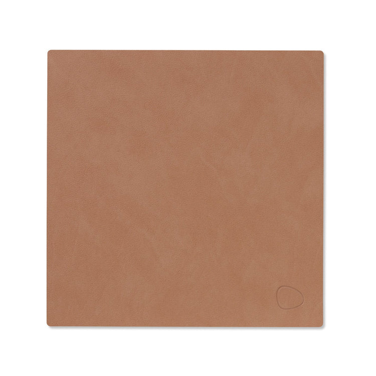 LIND DNA recycled leather colour swatch sample in Old rose for sustainable designer homewares.