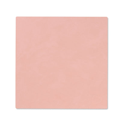 LIND DNA recycled leather colour swatch sample in Rose for sustainable designer homewares.