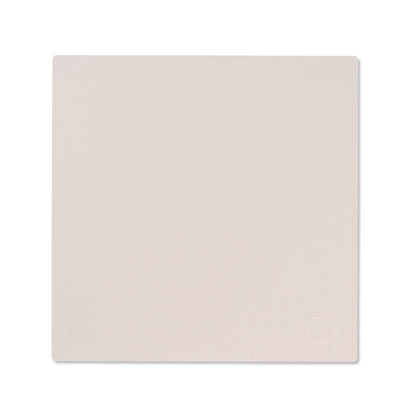 LIND DNA recycled leather colour swatch sample in Soft nude for sustainable designer homewares.
