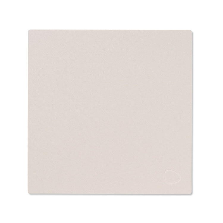 LIND DNA recycled leather colour swatch sample in Soft nude for sustainable designer homewares.