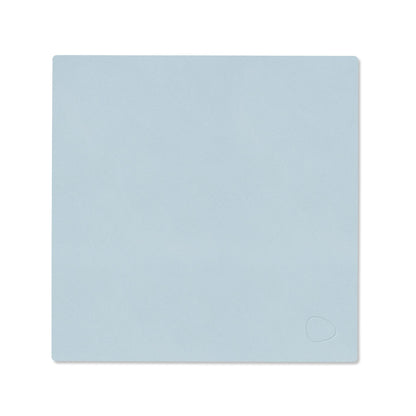 LIND DNA recycled leather colour swatch sample in Soft sky for sustainable designer homewares.
