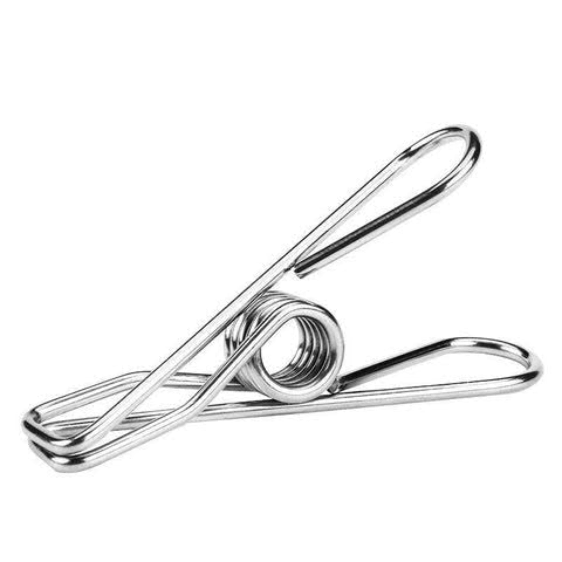 Single Onya steel clothes peg from the thirty pack of marine grade three sixteen stainless steel clothes pegs on a clean white background, available in Australia.