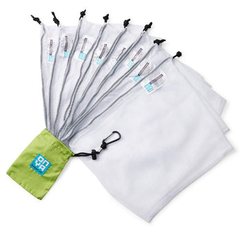 Onya Reusable Produce Bags (Set of 5 or 8) - Lightweight Mesh Fruit & Veg Bags