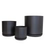 Portland Pot - Large Set of 3 | Recycled Plastic | Looks Good Feels Good