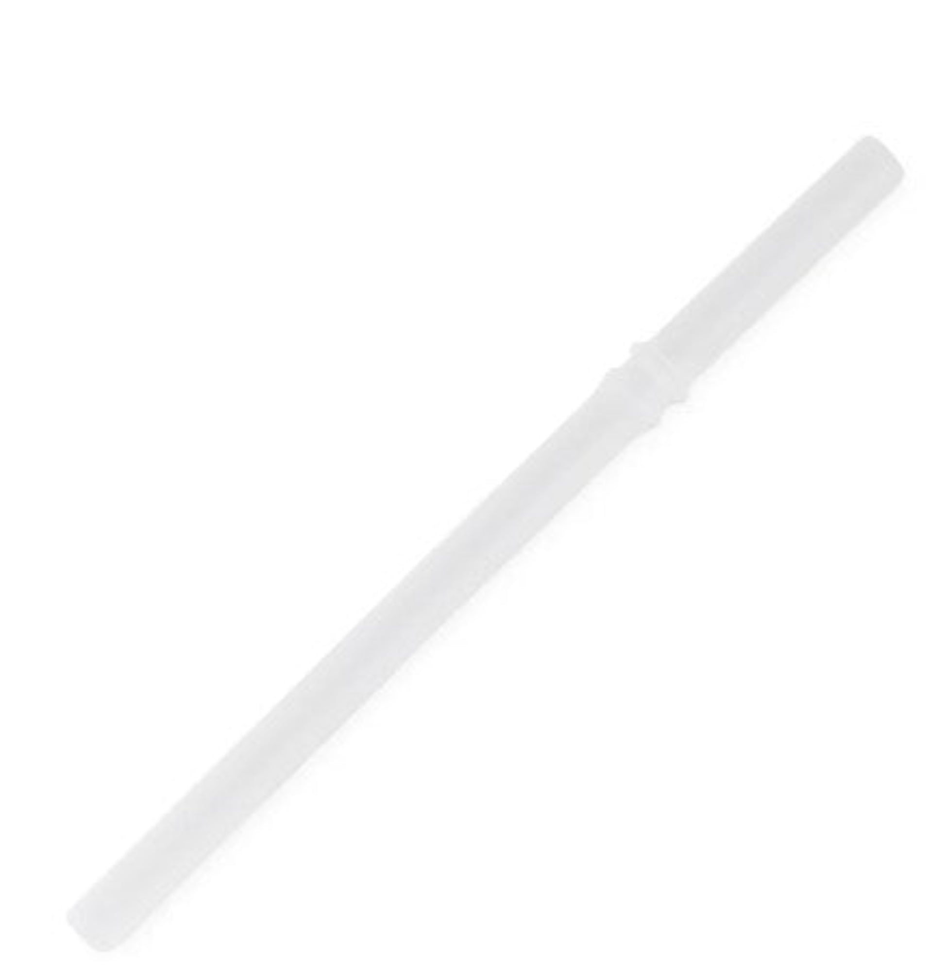 Single Re Play replacement no pull out silicone straw with built in stopper bulb on a clean white background, available in Australia.