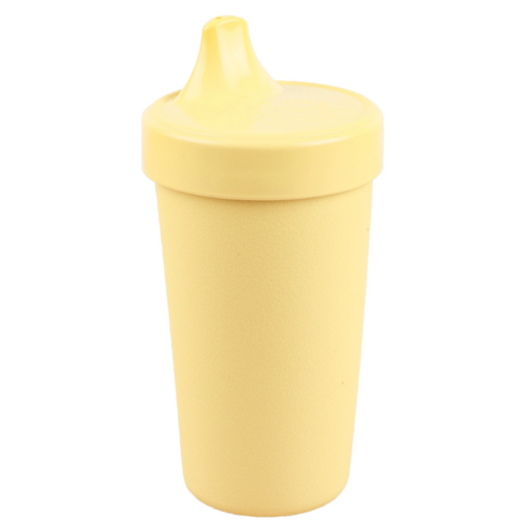 Re-Play recycled plastic drinking tumbler cup in lemon drop, durable eco-friendly toddler cup available in Australia.