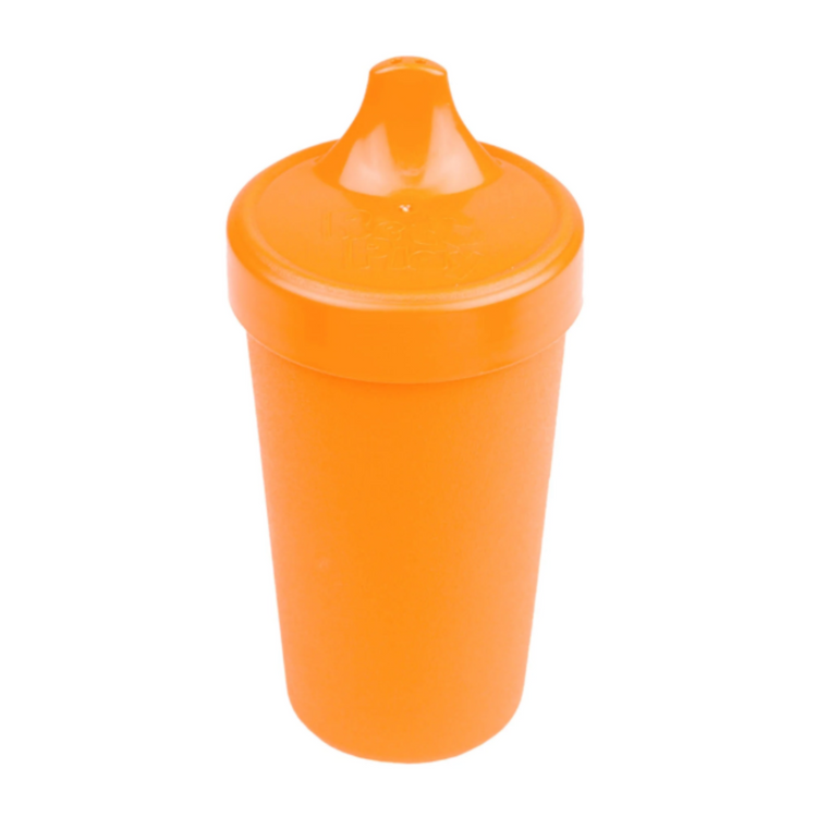 Re-Play recycled plastic drinking tumbler cup in orange, durable eco-friendly toddler cup available in Australia.