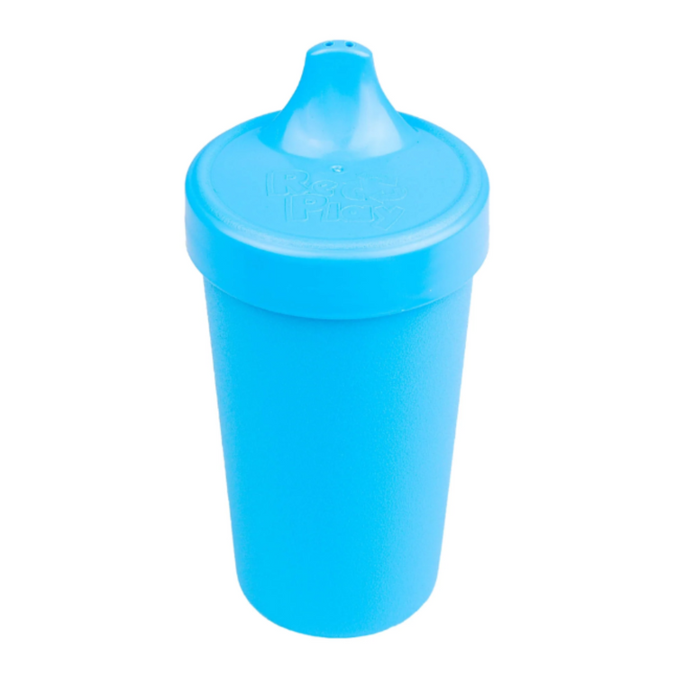 Re-Play recycled plastic drinking tumbler cup in sky blue, durable eco-friendly toddler cup available in Australia.