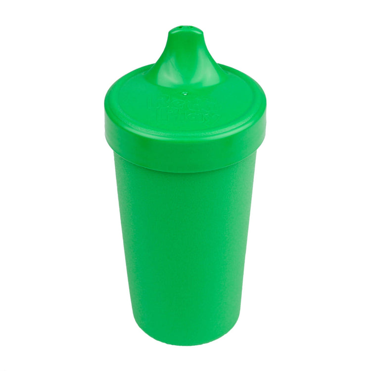 Re-Play recycled plastic drinking tumbler cup in Kelly green, durable eco-friendly toddler cup available in Australia.