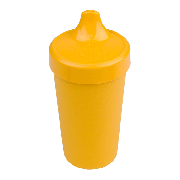Re-Play recycled plastic drinking tumbler cup in sunny yellow, durable eco-friendly toddler cup available in Australia.