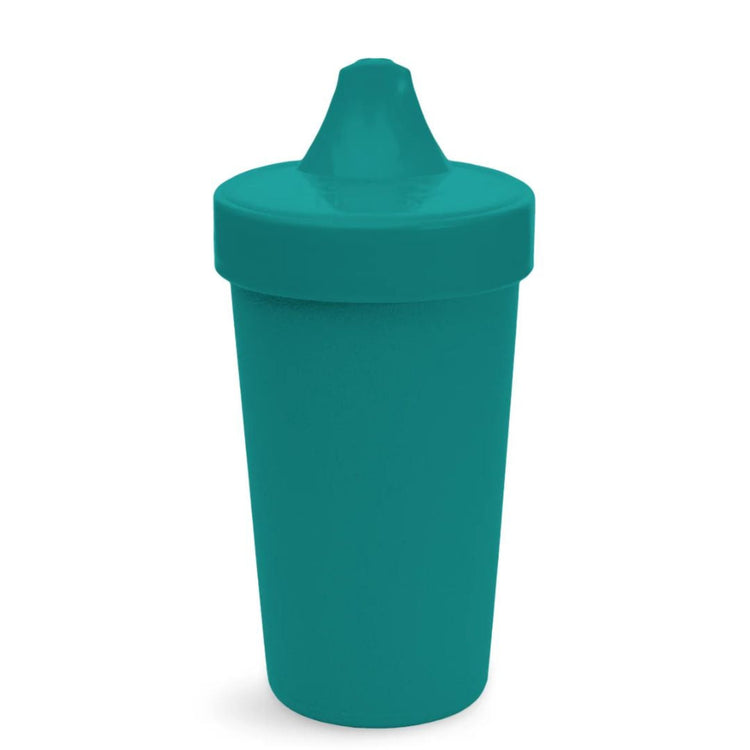 Re-Play recycled plastic drinking tumbler cup in teal, durable eco-friendly toddler cup available in Australia.
