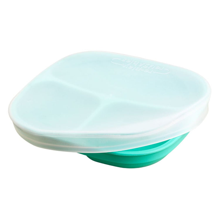 Single Re Play reusable silicone plate lid for food storage on a clean white background, available in Australia.