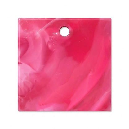 Colour and texture swatch for the Upcycler recycled plastic range in pink.