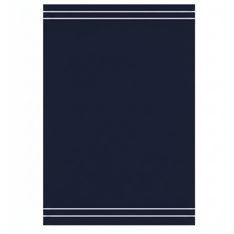 Will & Wind Midnight Blue home bath towel. Lightweight, compact sustainable bathroom towels available Australia wide.