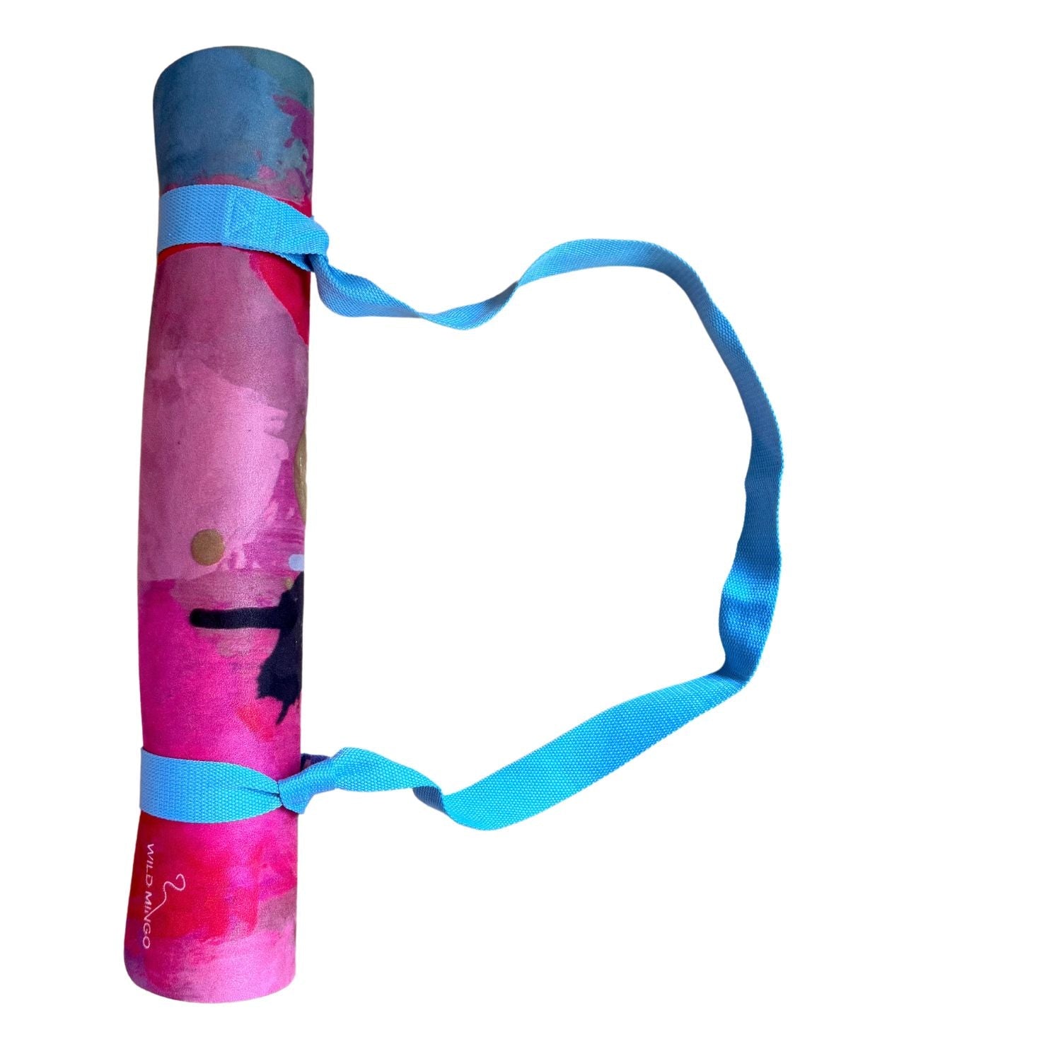 Yoga Mat | Wild Mingo | Joy Eco-Friendly Recycled Rubber & Microsuede on a white background